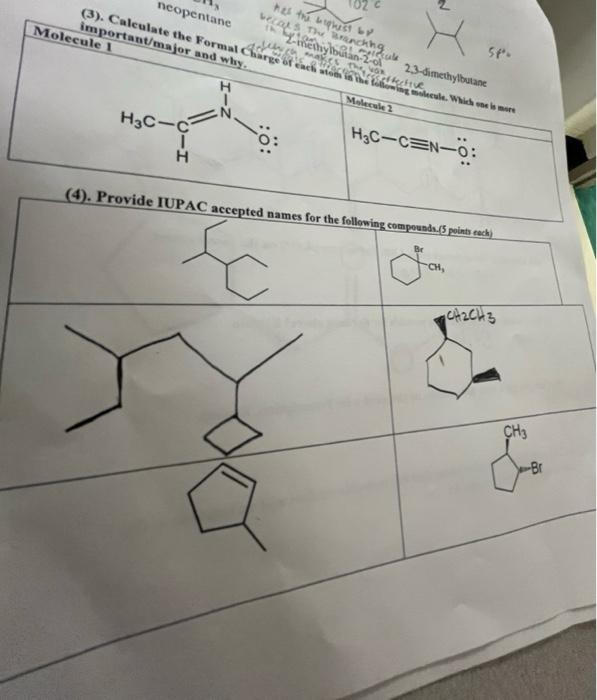 Solved Molecule I | Chegg.com