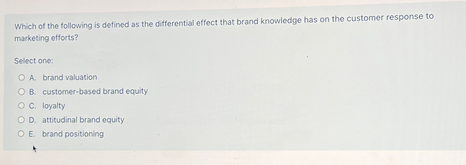 Solved Which of the following is defined as the differential 