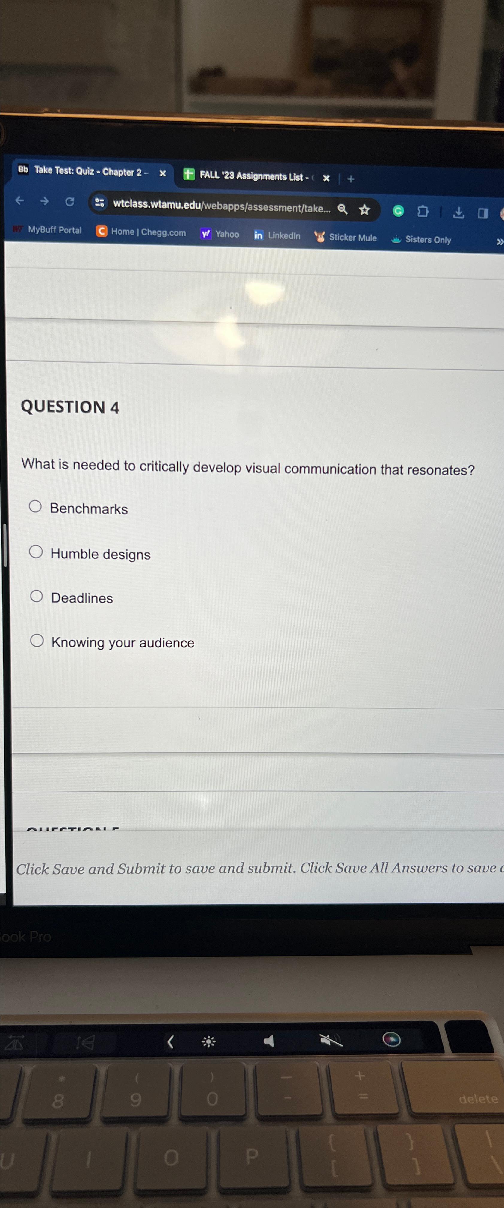 Solved QUESTION 4What is needed to critically develop visual | Chegg.com
