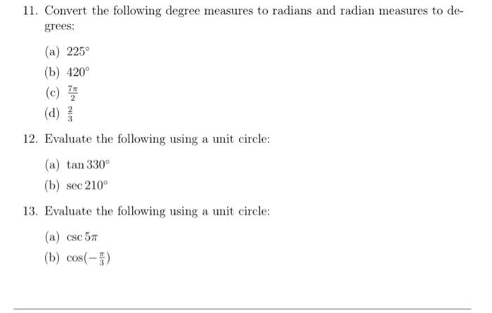 which of the following radian measures is equal to 120^ circ