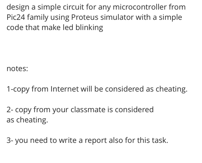 design a simple circuit for any microcontroller from Circuit Diagram