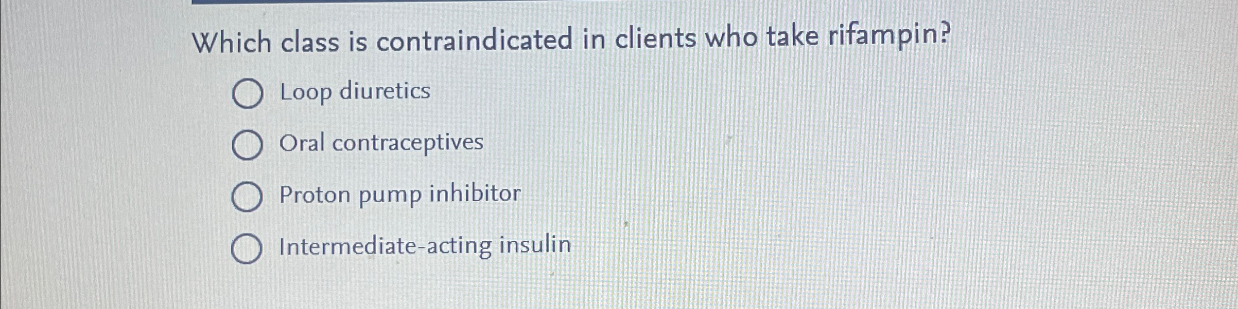 Solved Which class is contraindicated in clients who take | Chegg.com
