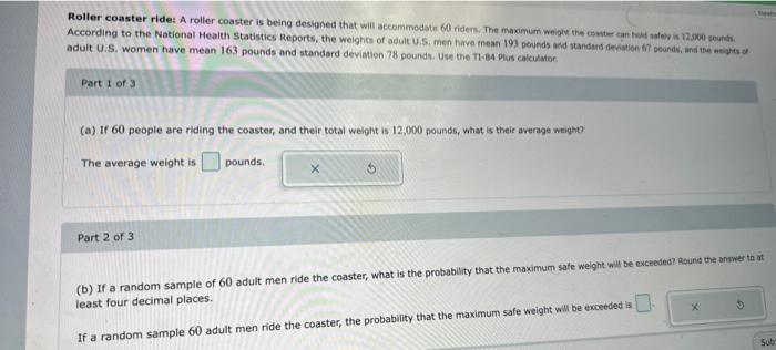 Solved Roller coaster ride A roller coaster is being Chegg