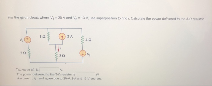Solved In the circuit given below, R = 7 Ω. Find the current | Chegg.com