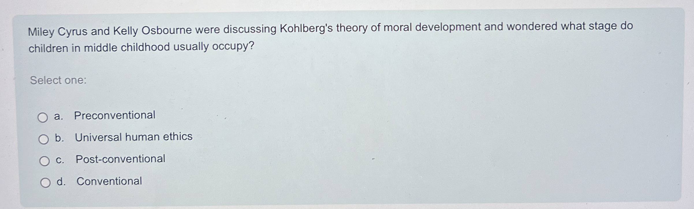 Solved Miley Cyrus and Kelly Osbourne were discussing