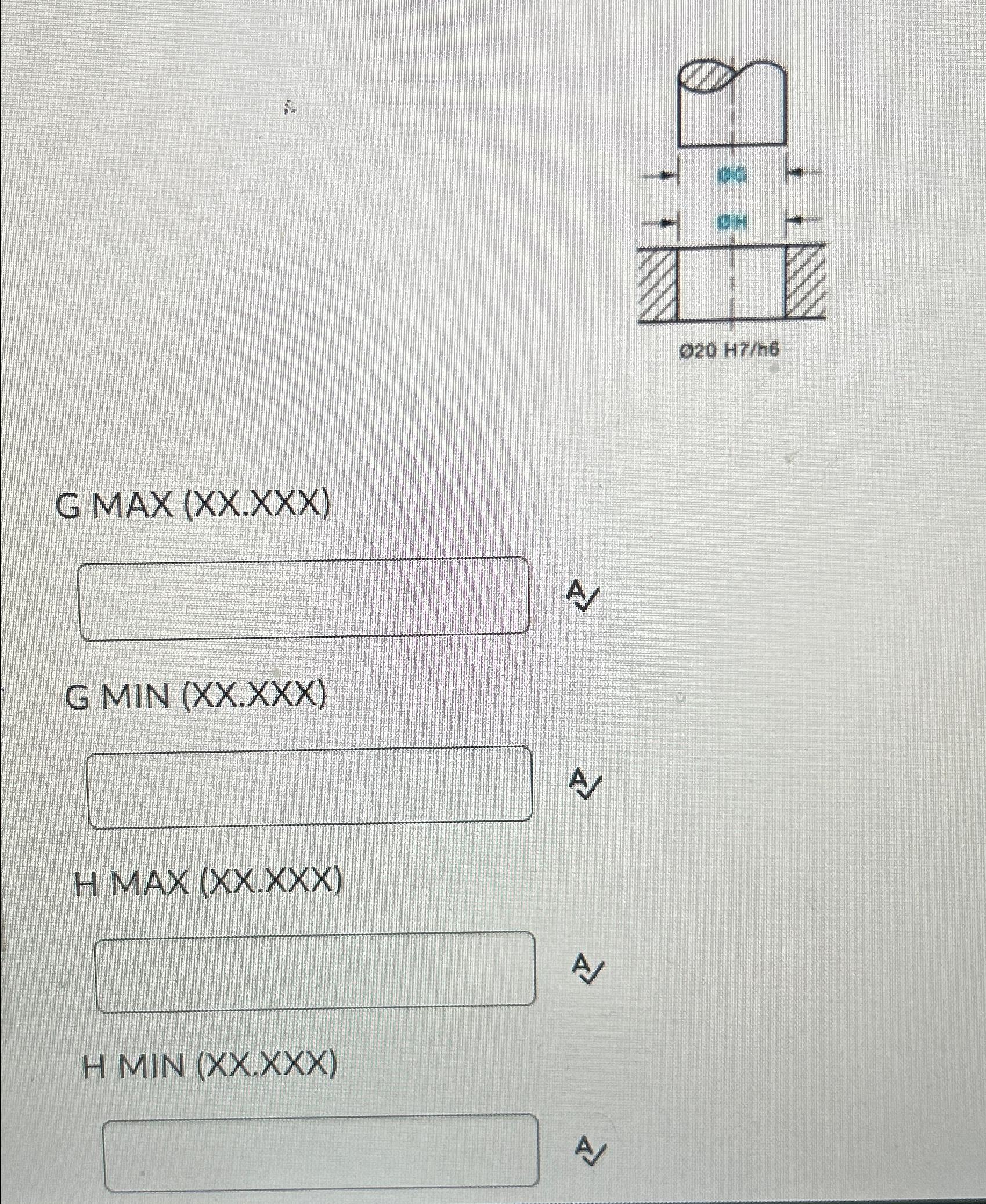 Solved G ﻿MAX (xx.xxx)AG ﻿MIN (xx.xxx)AH MAX (XX.XXX)AH ﻿MIN | Chegg.com