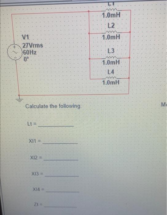 Calculate the following