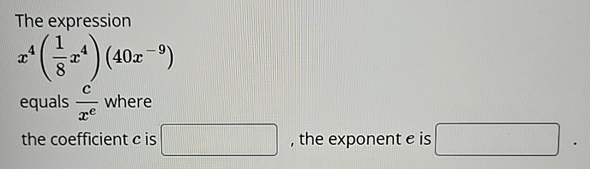 solved-the-expressionx4-18x4-40x-9-equals-cxe-wherethe-chegg