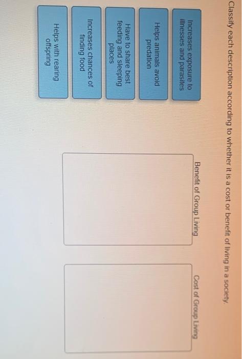 Solved Classify each description according to whether it is | Chegg.com