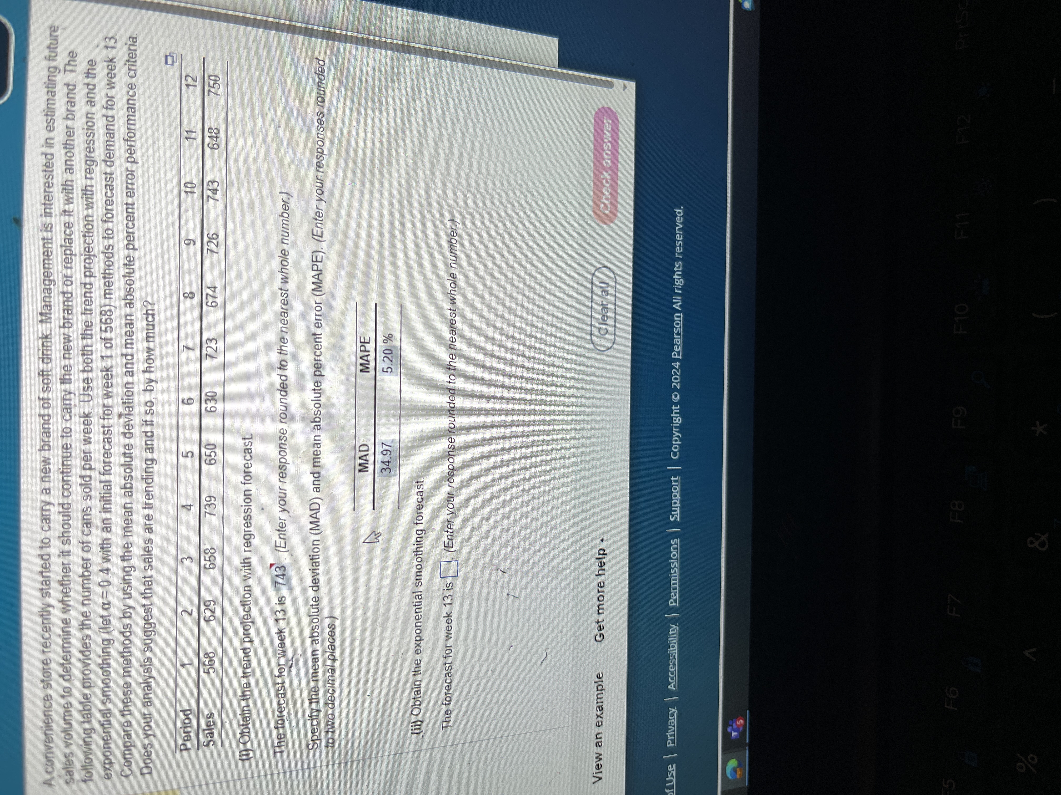 Solved please solve the first two parts are correct | Chegg.com