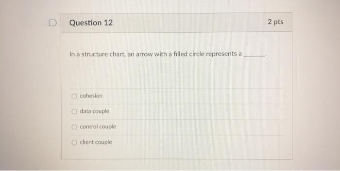 Solved Question 11 2 pts describes the degree of | Chegg.com