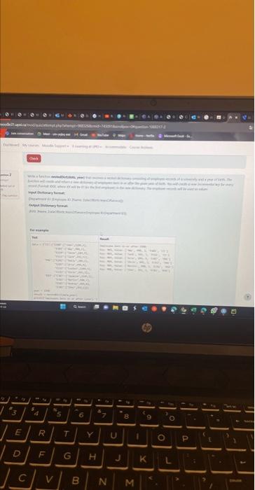 Solved on 2 t out of question Check Write a function nested | Chegg.com