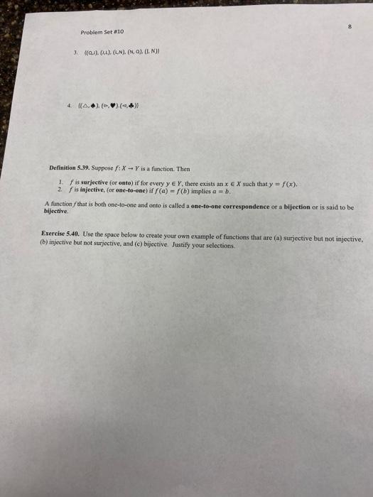8 Problem Set 10 J 0 1 O Ln N N 4 A Chegg Com