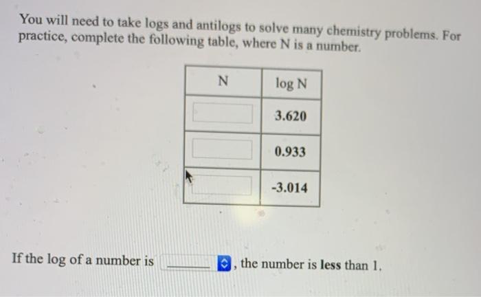 Solved You Will Need To Take Logs And Antilogs To Solve Many | Chegg.com