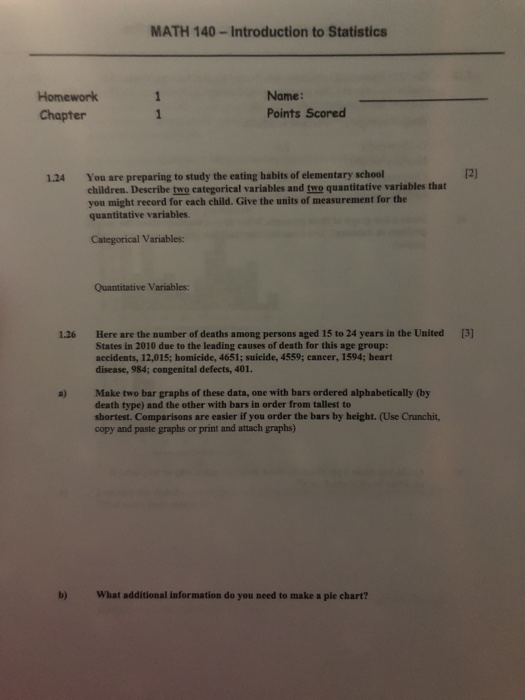 introduction to statistics homework solutions