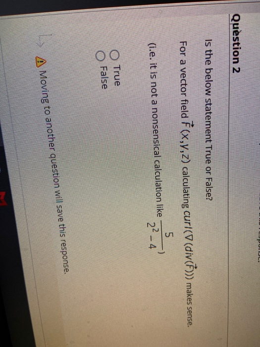 Solved 'POLL. Question 2 is the below statement True or | Chegg.com