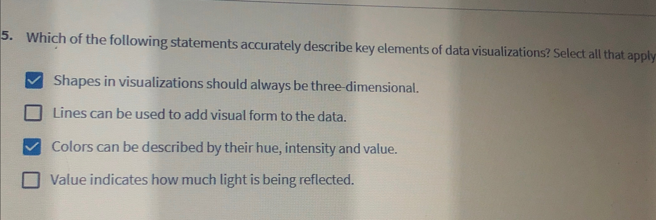 Solved Which of the following statements accurately describe | Chegg.com