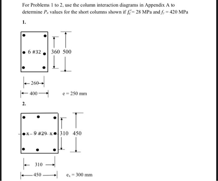 Solved For Problems 1 to 2, use the column interaction | Chegg.com