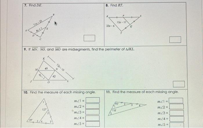 Solved 1 Identify All Pairs Of Parallel Segments 2