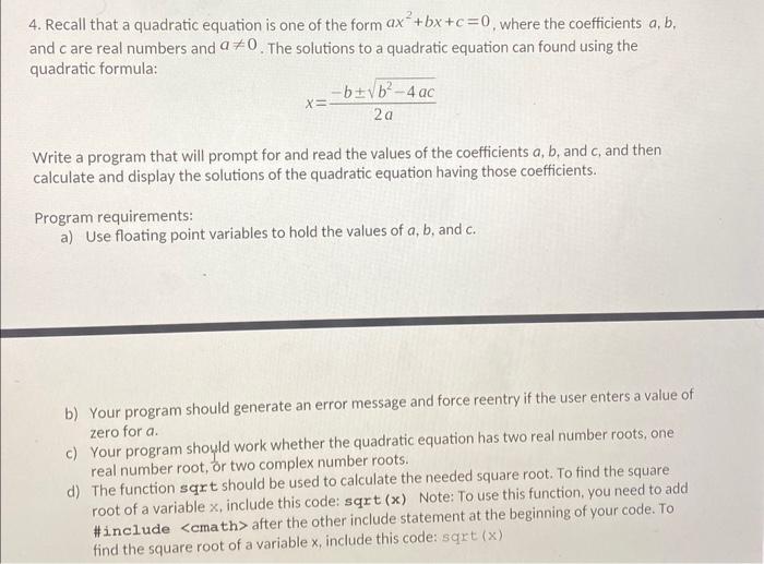 Solved C++please write me a code and make sure its variable | Chegg.com