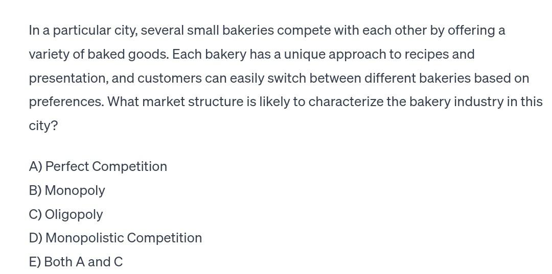 How capitalism helps small bakeries compete