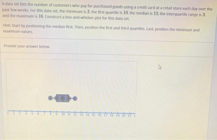 Solved A data set lists the number of customers who pay for | Chegg.com