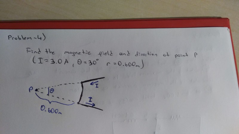 Solved Problem.4) Find The Magnetic Field And Direction At | Chegg.com