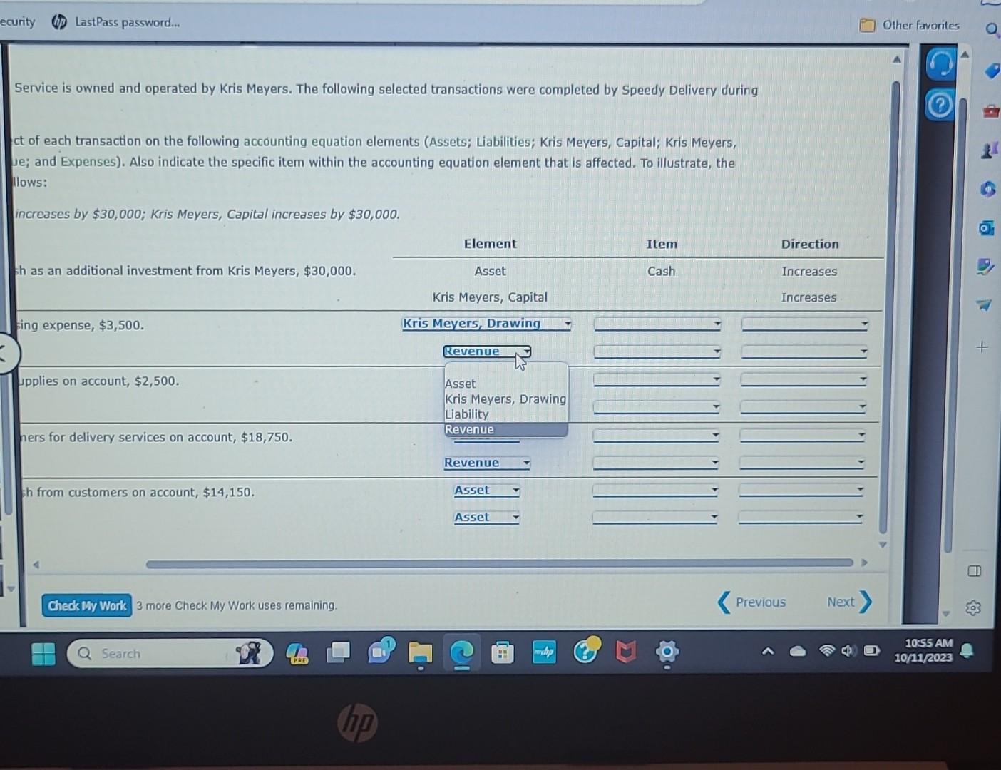 Which Of The Following Increases Liabilities But Not Assets Solved Speedy Delivery Service is owned and operated by Kris | Chegg.com