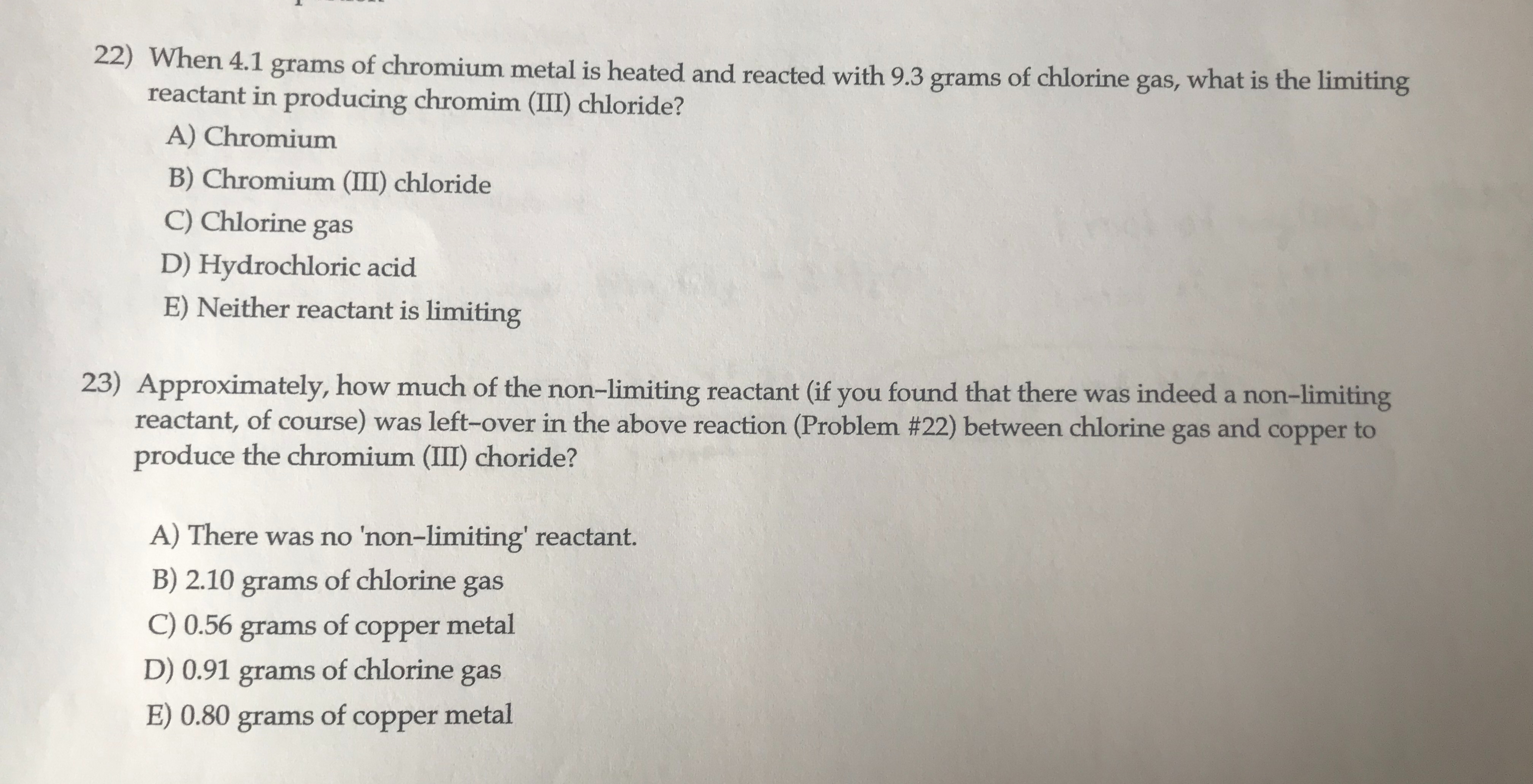 Solved I need help with these questions! | Chegg.com