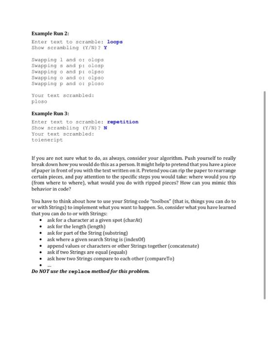 Solved can you write the code in java only using one main | Chegg.com
