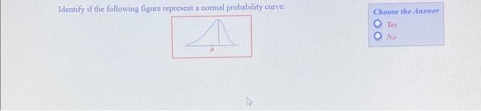 Solved Identify if the following figure represent a normal | Chegg.com