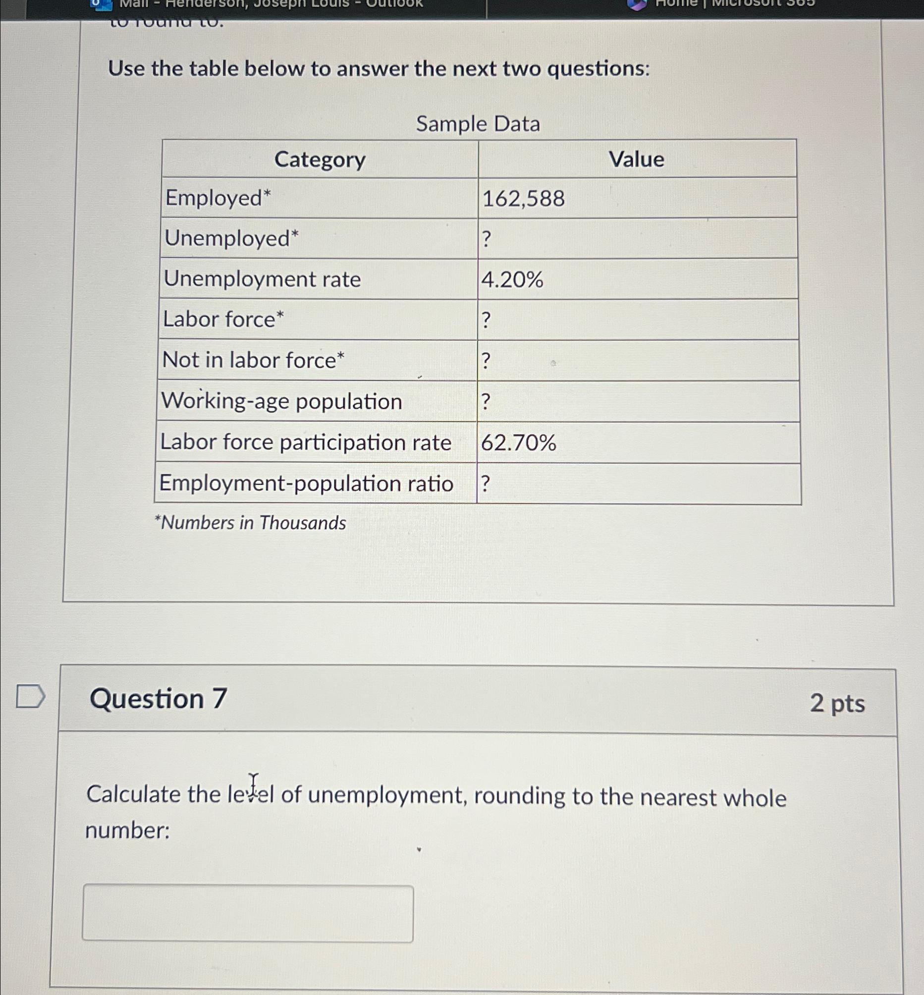 Solved Use the table below to answer the next two | Chegg.com