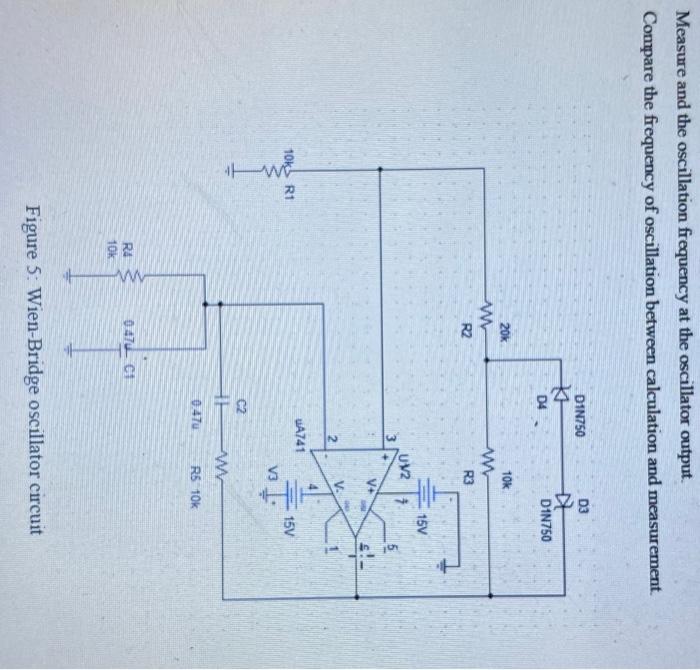 Solved Measure and the oscillation frequency at the