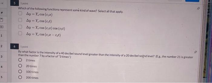 Solved . 1 1 point An ideal frictionless) horizontal | Chegg.com