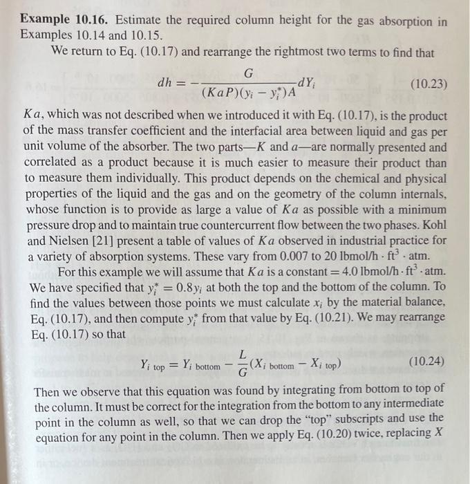 Solved 11.26. Henry's law works well for simple absorption | Chegg.com