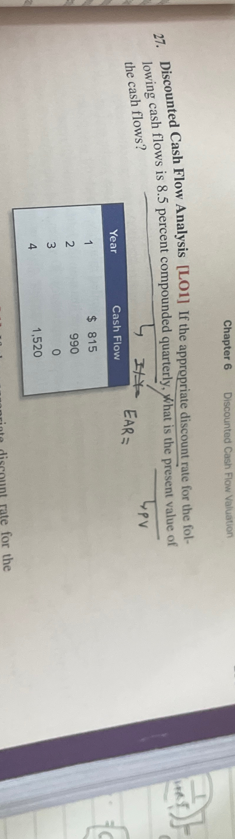 Solved Chapter 6Discounted Cash Flow Valuation27. | Chegg.com