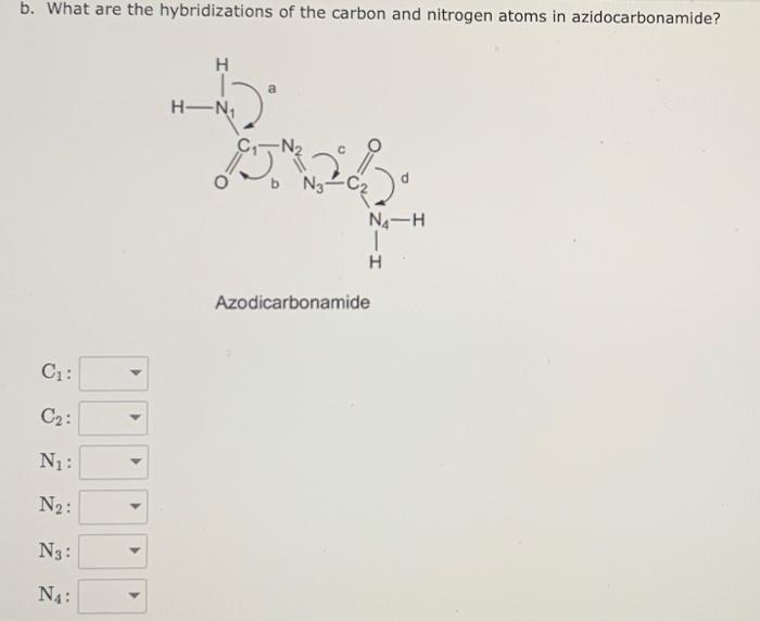 Solved a. Azidocarbonamide is used in forming polystyrene. | Chegg.com
