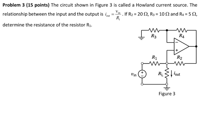 Solved V. Problem 3 (15 points) The circuit shown in Figure | Chegg.com