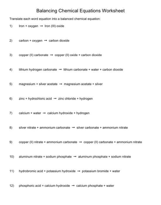 solved-balancing-chemical-equations-worksheet-translate-each-chegg