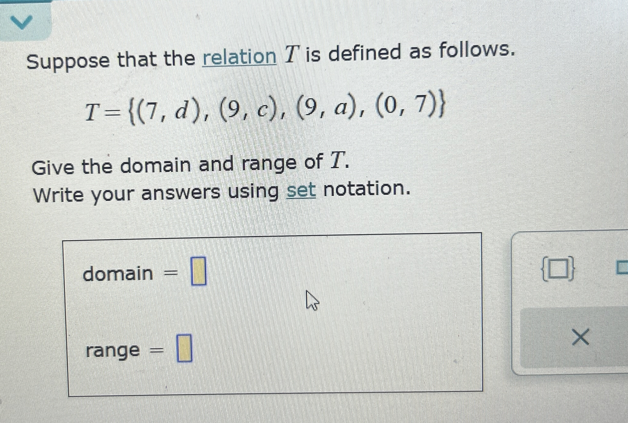 Solved Suppose that the relation T ﻿is defined as | Chegg.com