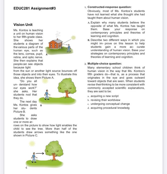 Solved Educ Assignment Refer To The Case Study In The Chegg Com