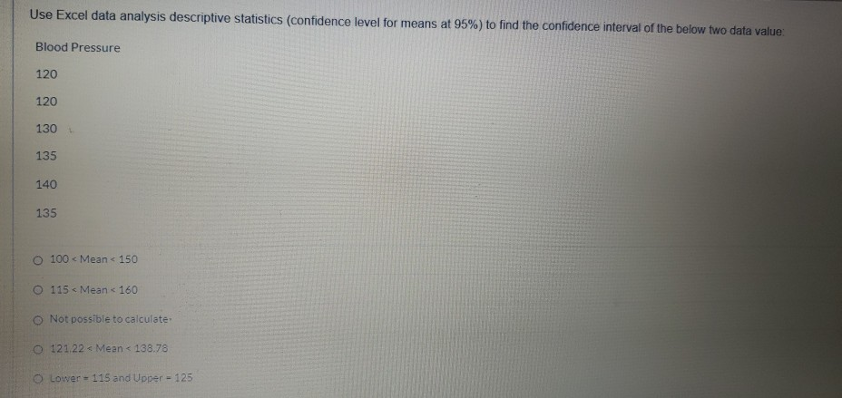 EXCEL DATA ANALYSIS DESCRIPTIVE STATISTICS CONFIDENCE LEVEL intelligence overview