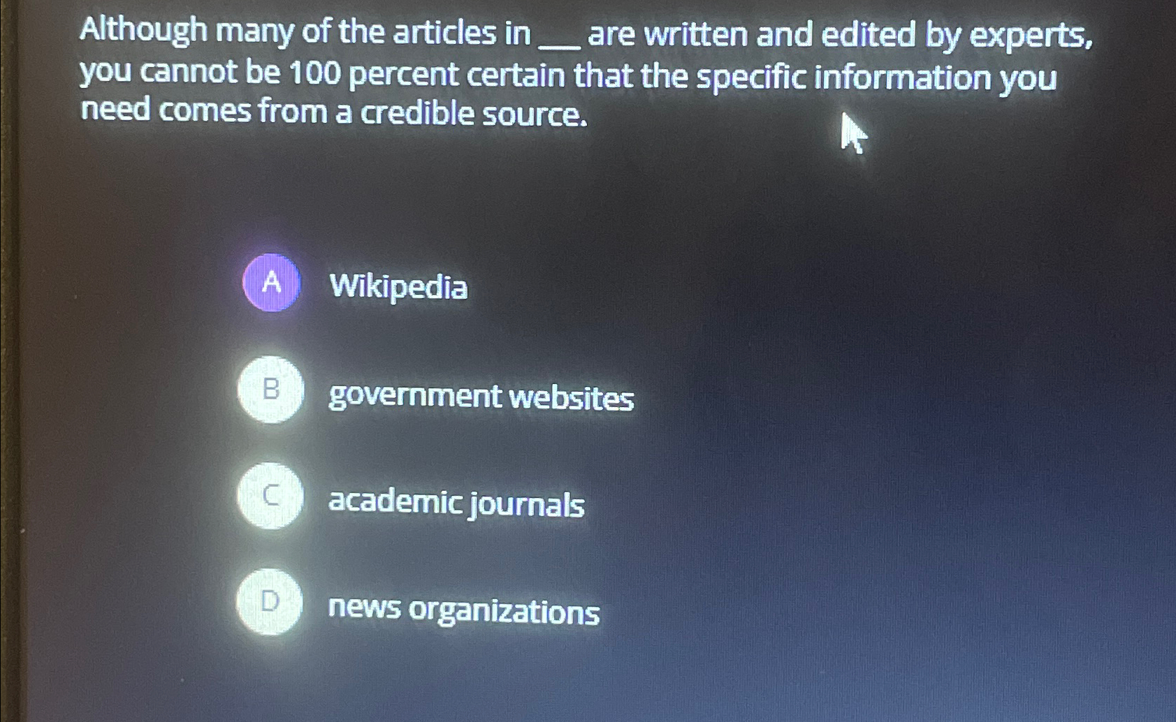 Solved Although many of the articles in are written and | Chegg.com