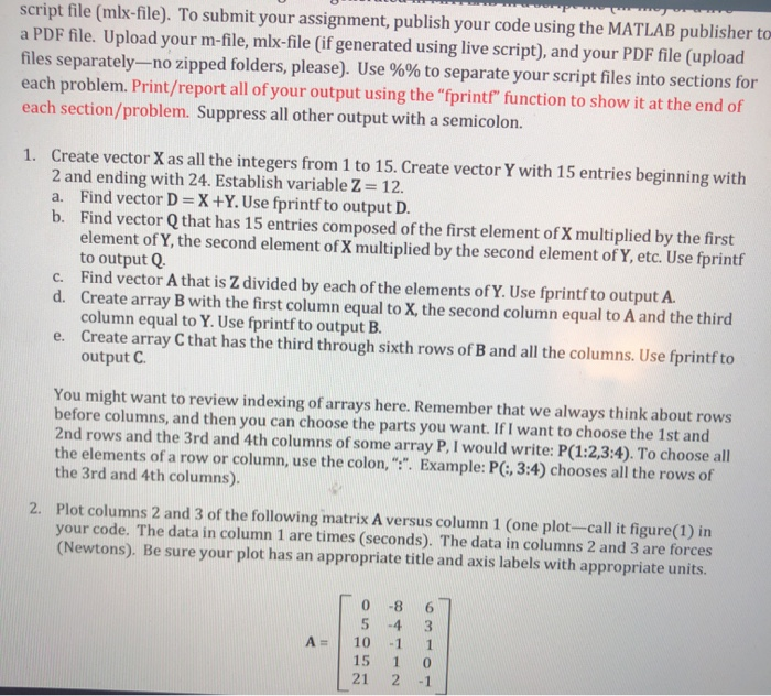 Solved Solve the following problems using code generated in | Chegg.com