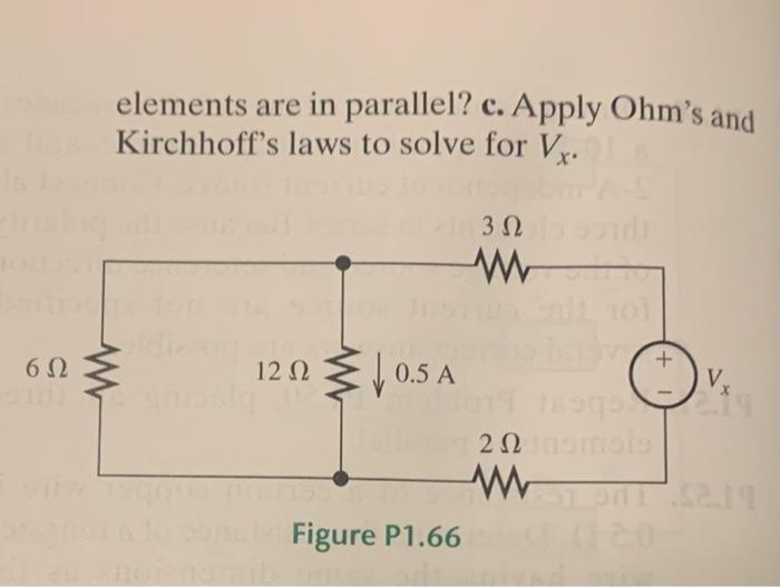 Solved P1.66. Consider the circuit shown in Figure P1.66. a. | Chegg.com