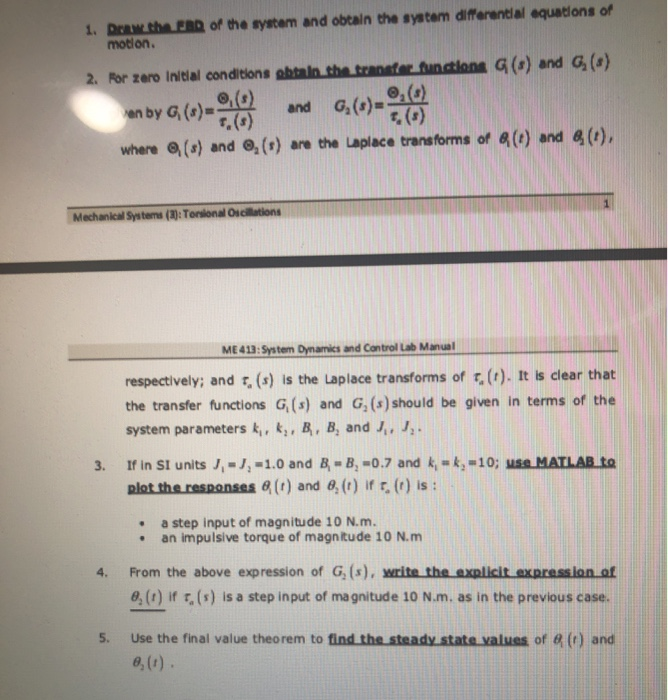 Solved Part 2: Assignment: Simulation In the system shown in | Chegg.com