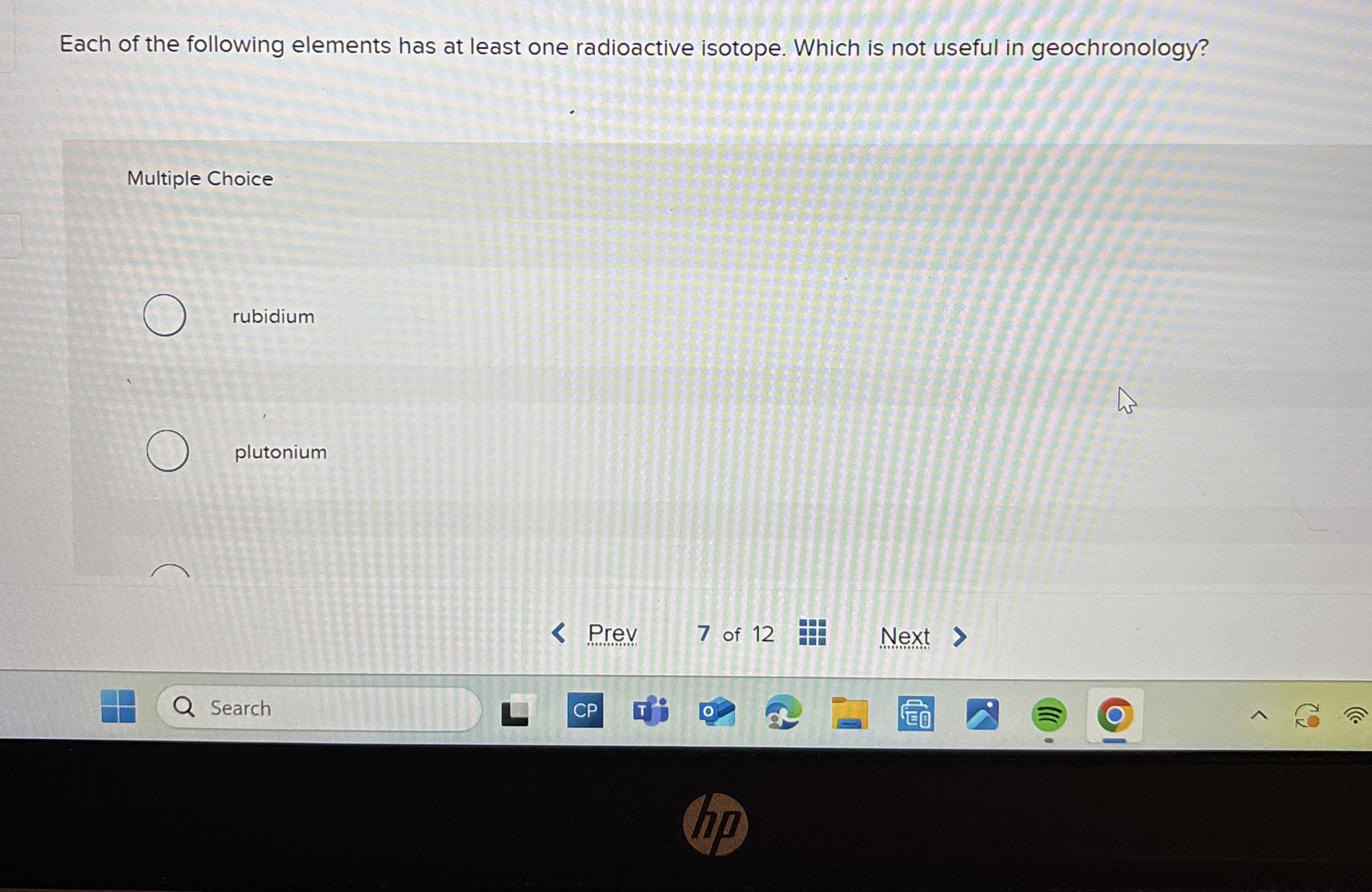 Solved Each of the following elements has at least one