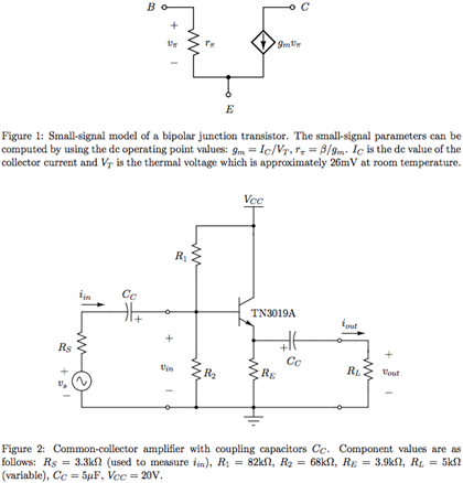 Solved Use Dc Analysis Techniques To Find The Dc Voltages Chegg Com