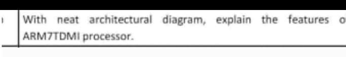 Solved 1 With neat architectural diagram, explain the | Chegg.com