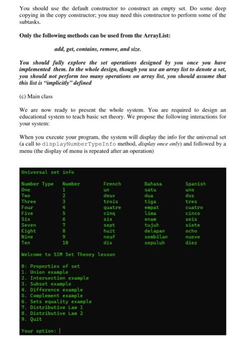 Solved Hi ,help to give me java code for the below question. | Chegg.com